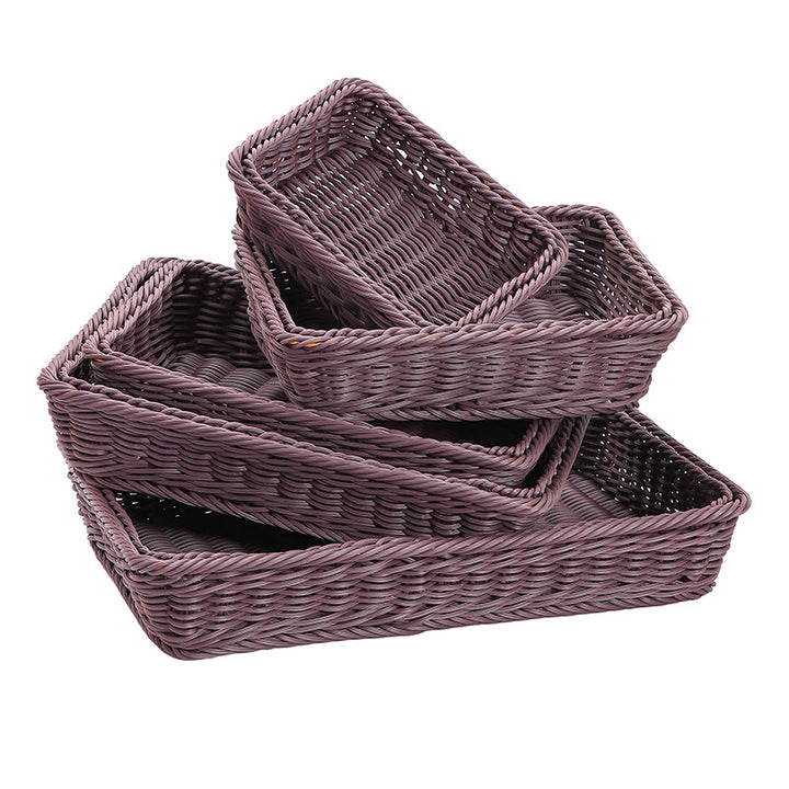 Rectangular Woven Storage Basket Kalsten 1787895767