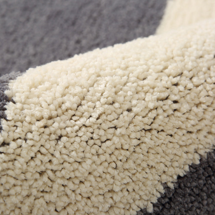 Cartoon Bunny-Themed Plush Bath Mat