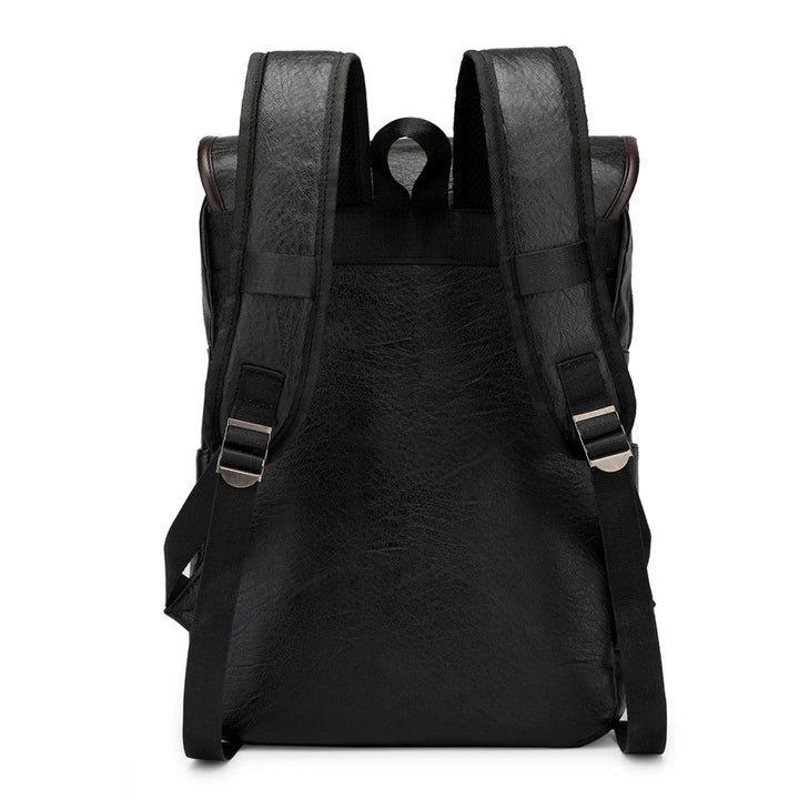 Vintage Style Leather Backpack Kalsten