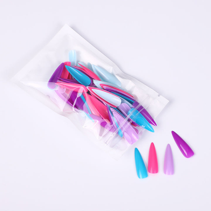 Artificial nails in elegant stiletto style Kalsten