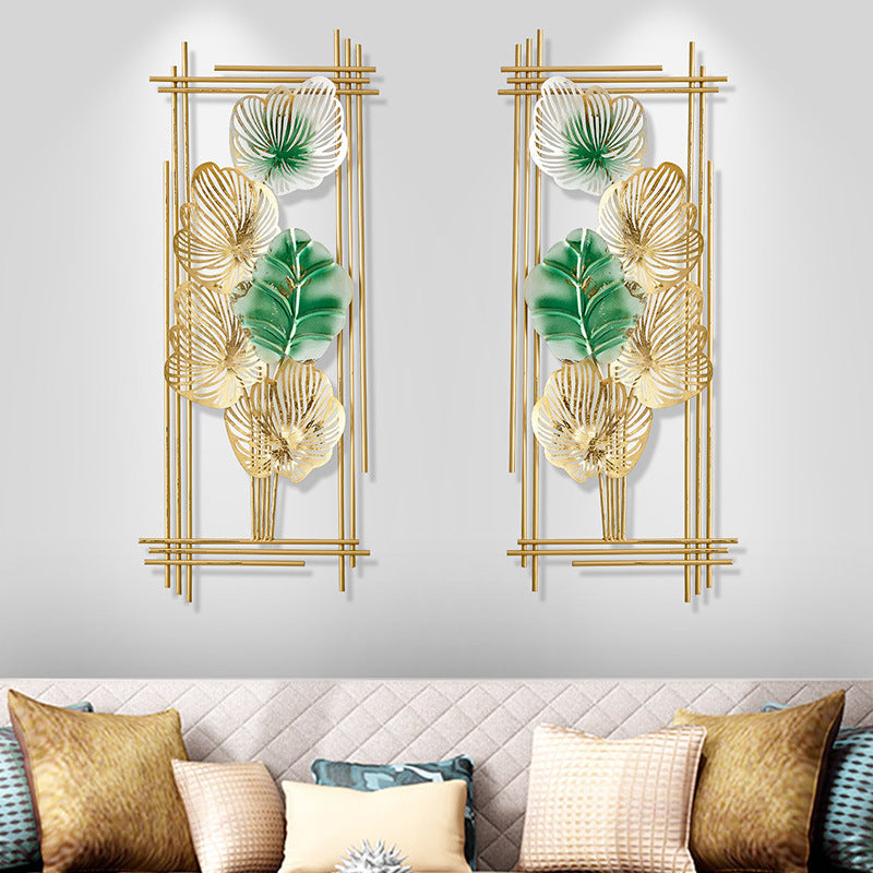 Decorative Floral Metal Wall Art Panels Kalsten