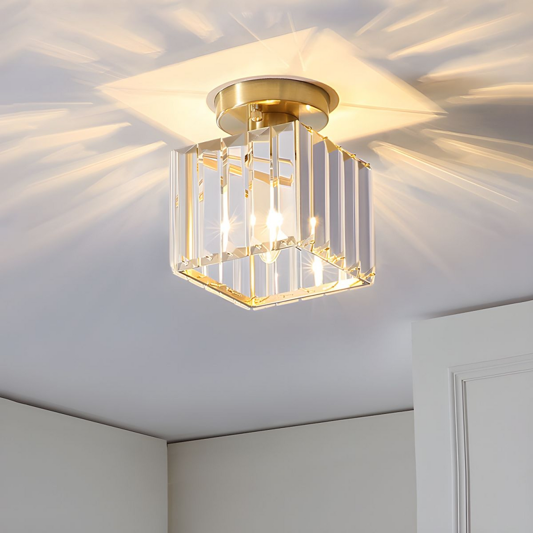 Crystal Glass Modern Ceiling Lamp Noxord