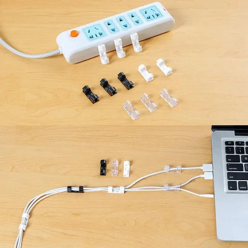 Kalsten | 20-piece cable holder for stress-free organization and elegant spatial feel