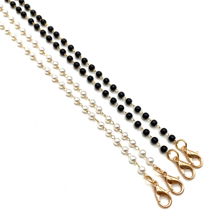 Elegant Beaded Eyewear Chain Kalsten