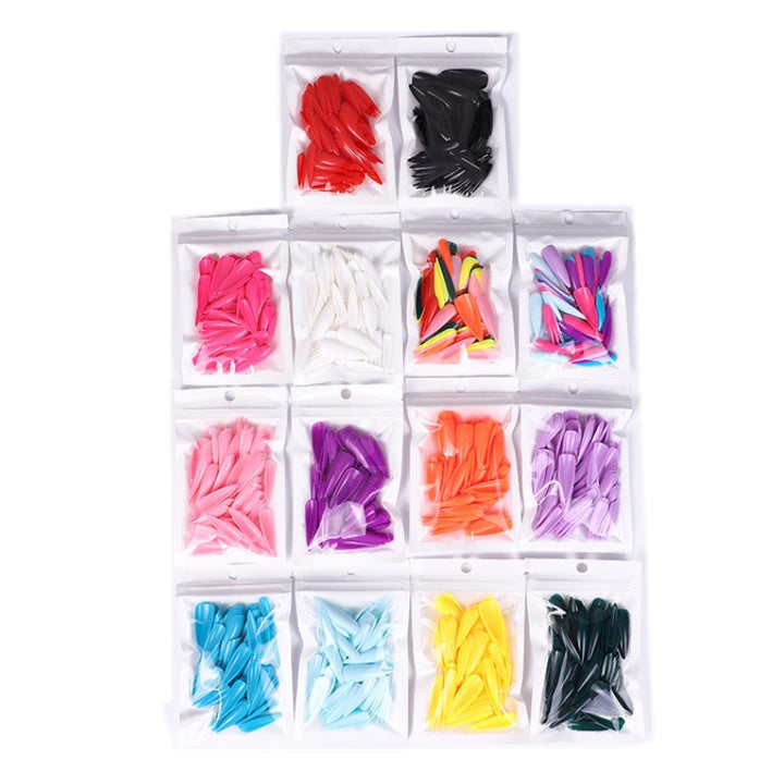 Artificial nails in elegant stiletto style Kalsten