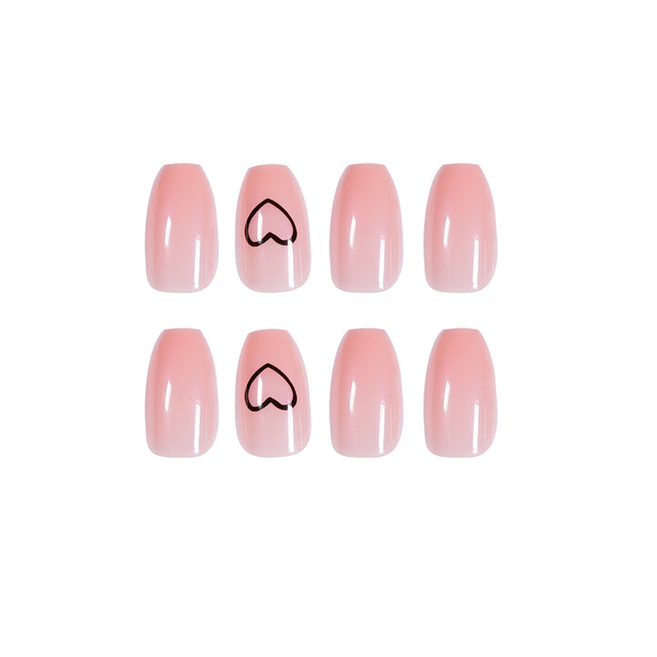 Artful Nail Art with Delicate Hearts Kalsten