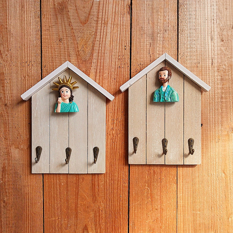 Playful Decorative Wall Hook Rack