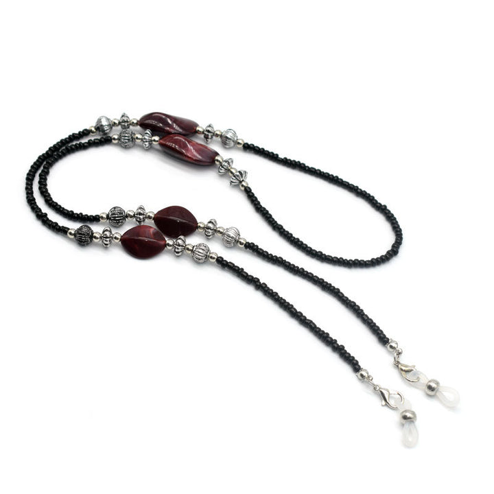 Elegant Beaded Eyewear Holder Chain Kalsten