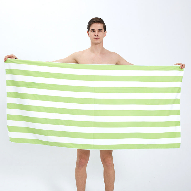 Beach towel with modern, wide stripe pattern Kalsten
