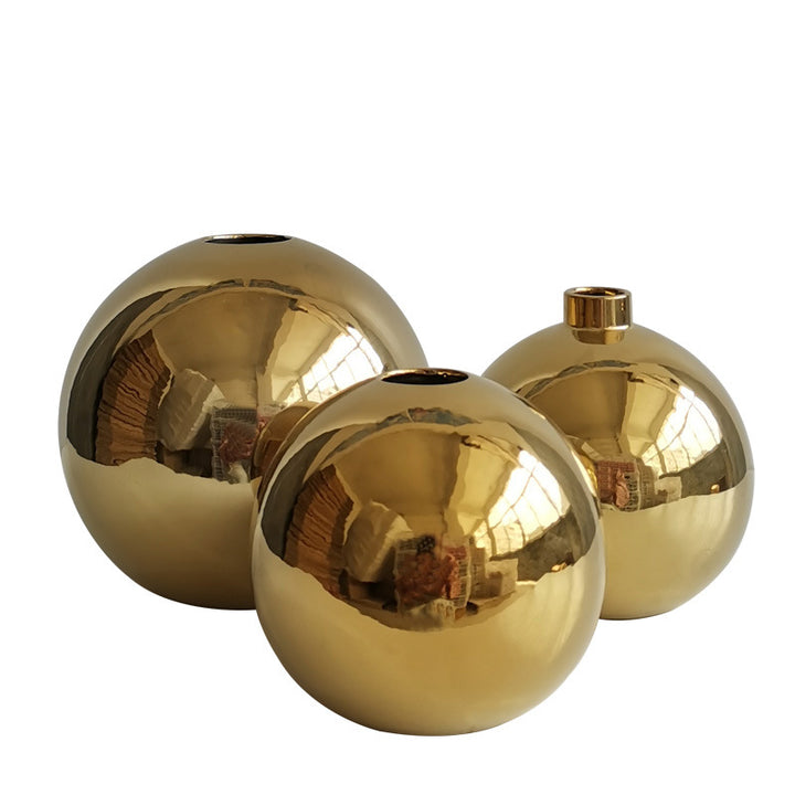 Decorative Round Ceramic Bouquets Holder Kalsten