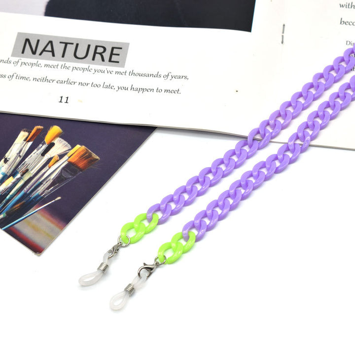 Colorful Plastic Link Eyewear Chain Kalsten