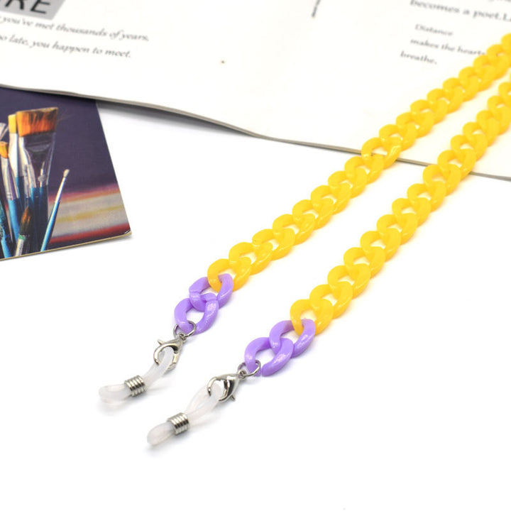 Colorful Plastic Link Eyewear Chain Kalsten