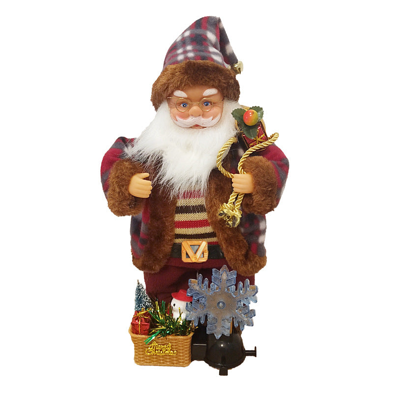 Movable Santa Claus figure