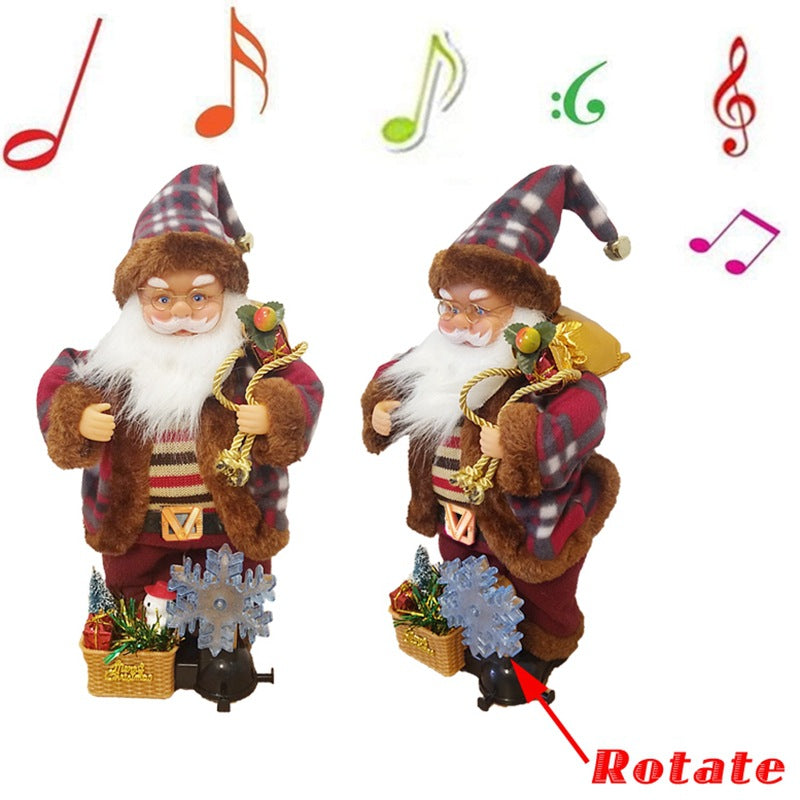 Movable Santa Claus figure