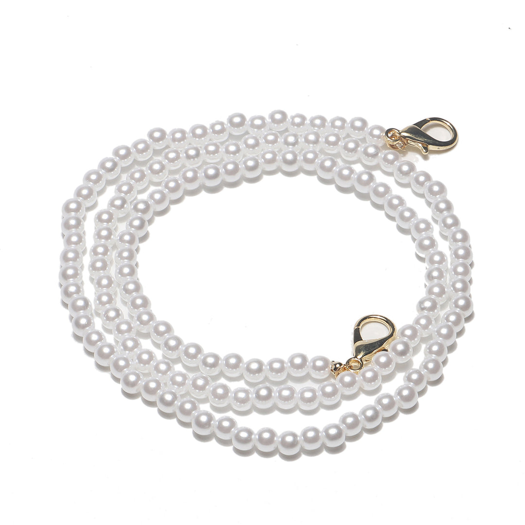 Elegant Pearl-Accented Eyewear Chain Kalsten