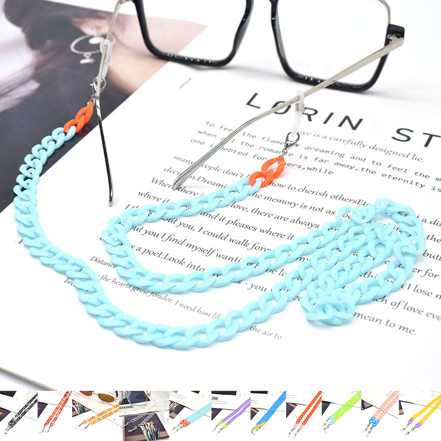 Colorful Plastic Link Eyewear Chain Kalsten