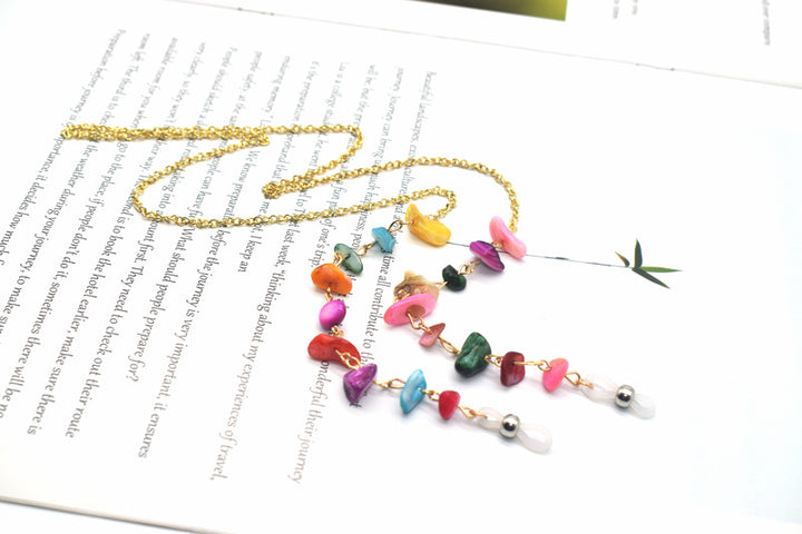 Artisan Beaded Statement Necklace Kalsten