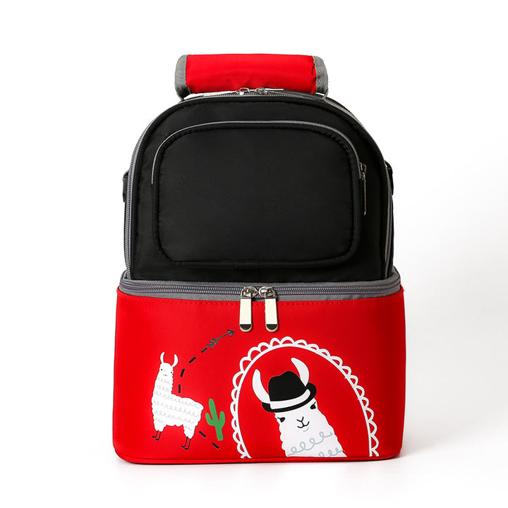 Fun Alpaca-Themed Insulated Backpack Kalsten
