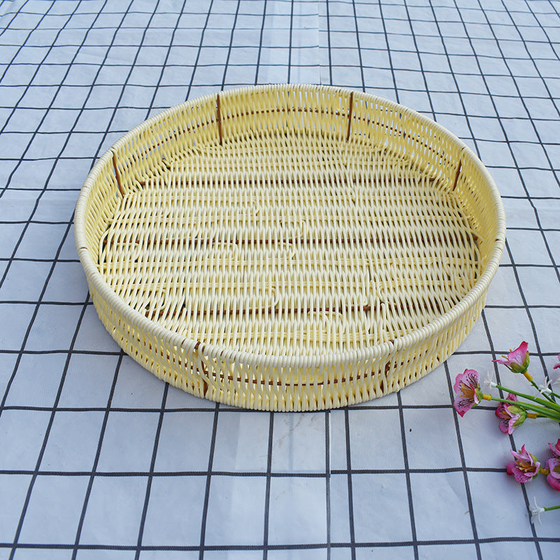 Handcrafted Woven Serving Tray Kalsten 1789539628