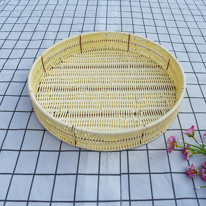 Handcrafted Woven Serving Tray Kalsten 1789539628