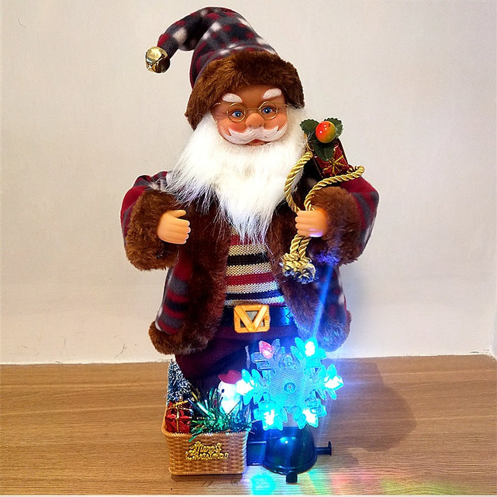 Movable Santa Claus figure