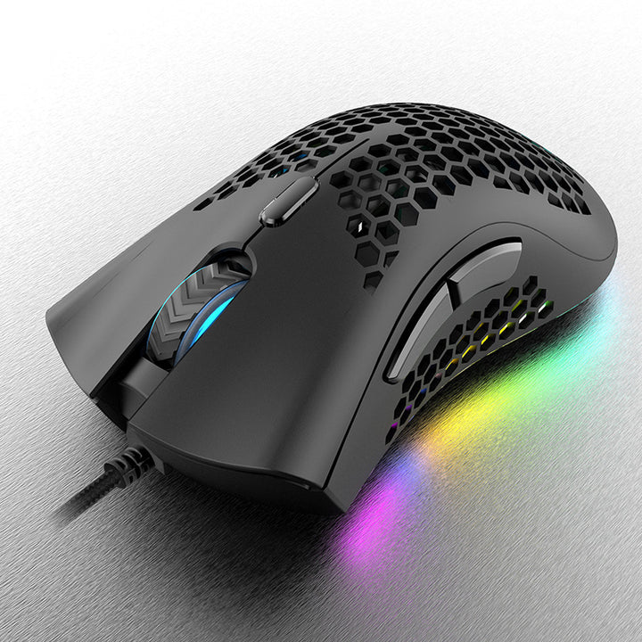 Lightweight Gaming Mouse with Honeycomb Design Kalsten