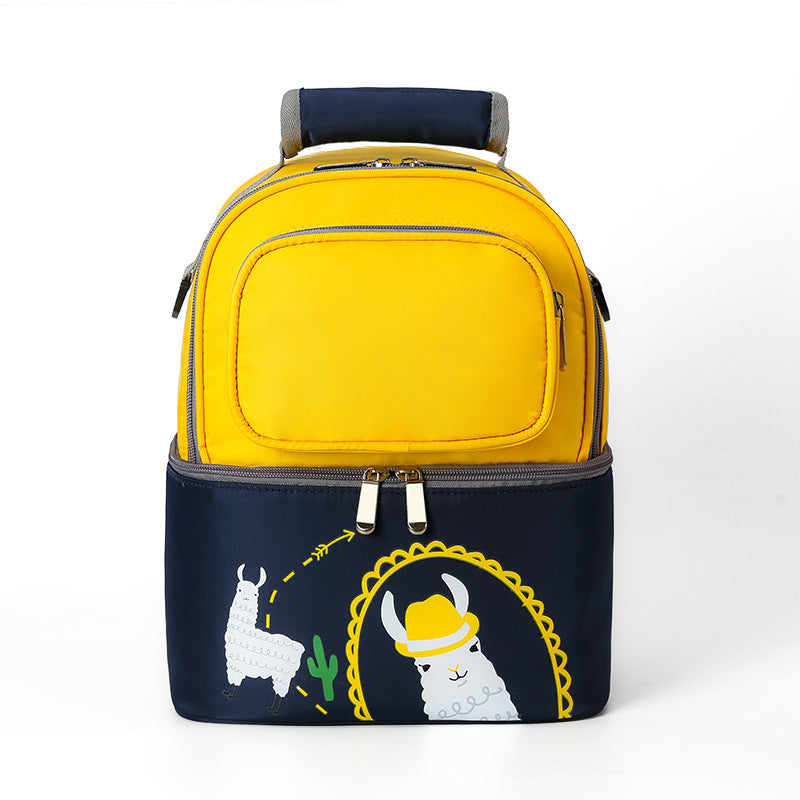 Fun Alpaca-Themed Insulated Backpack Kalsten
