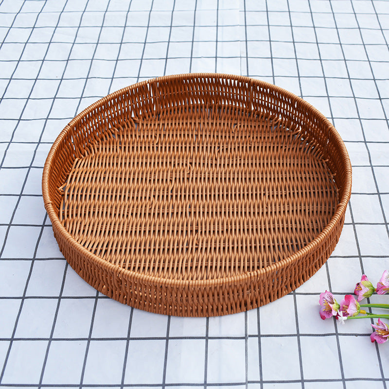 Handcrafted Woven Serving Tray Kalsten 1789539628