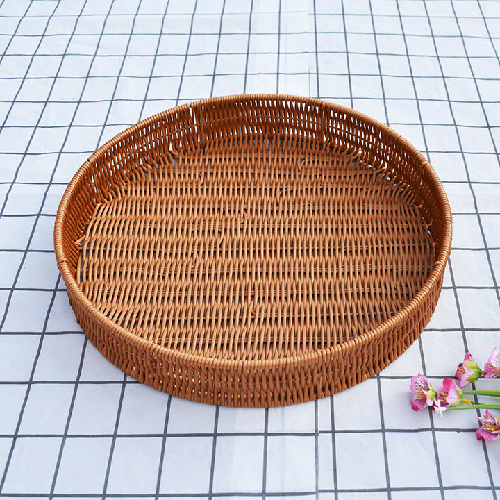 Handcrafted Woven Serving Tray Kalsten 1789539628