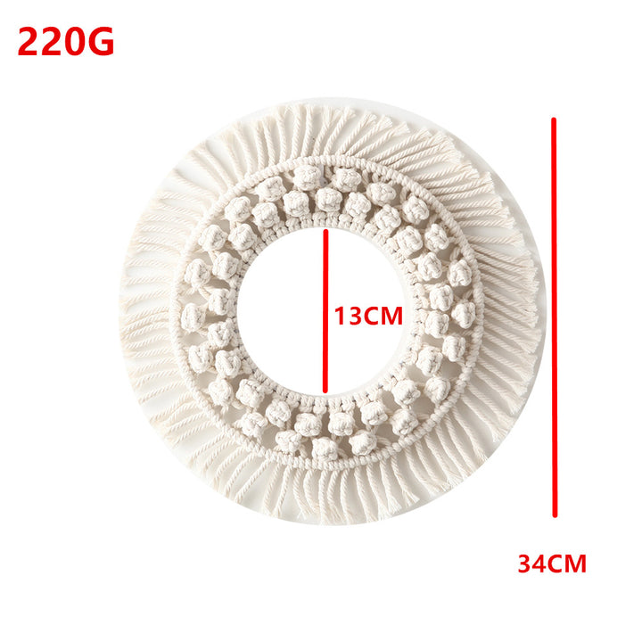 Bohemian Macrame Wall Mirror Kalsten