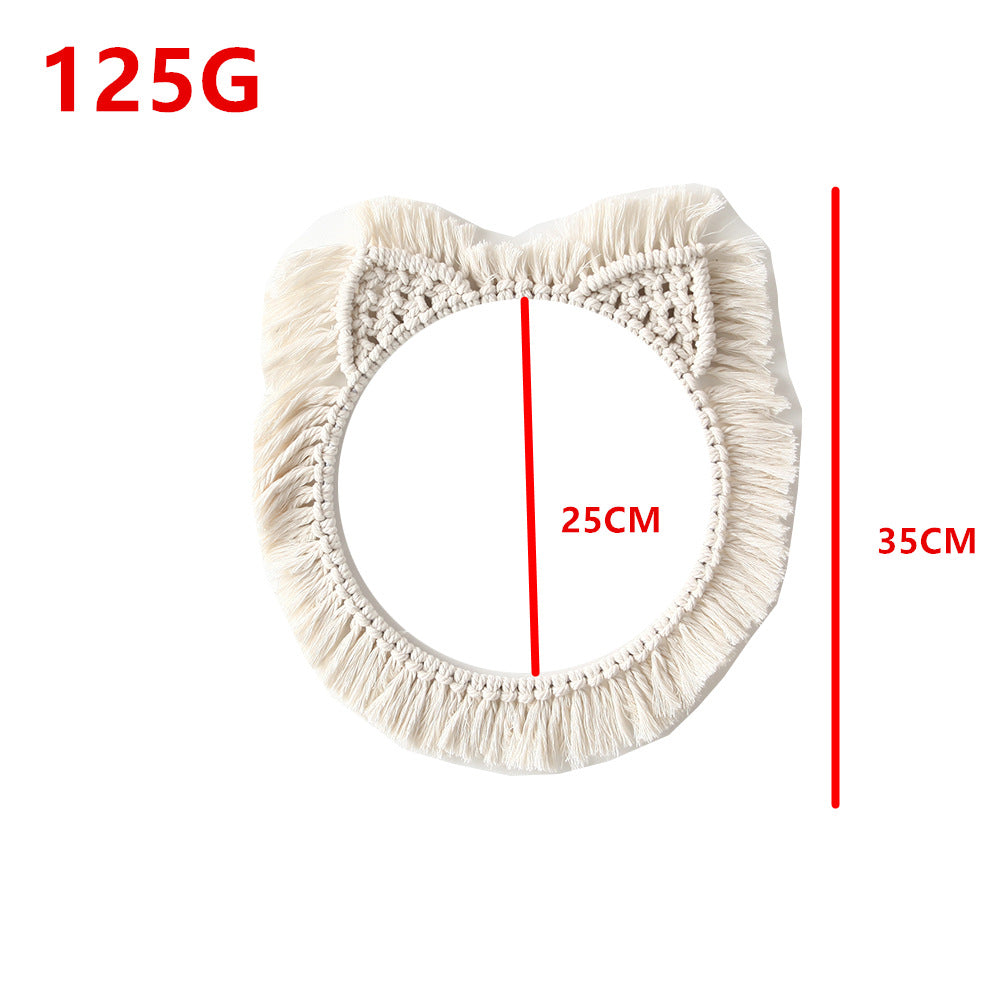 Bohemian Macrame Wall Mirror Kalsten