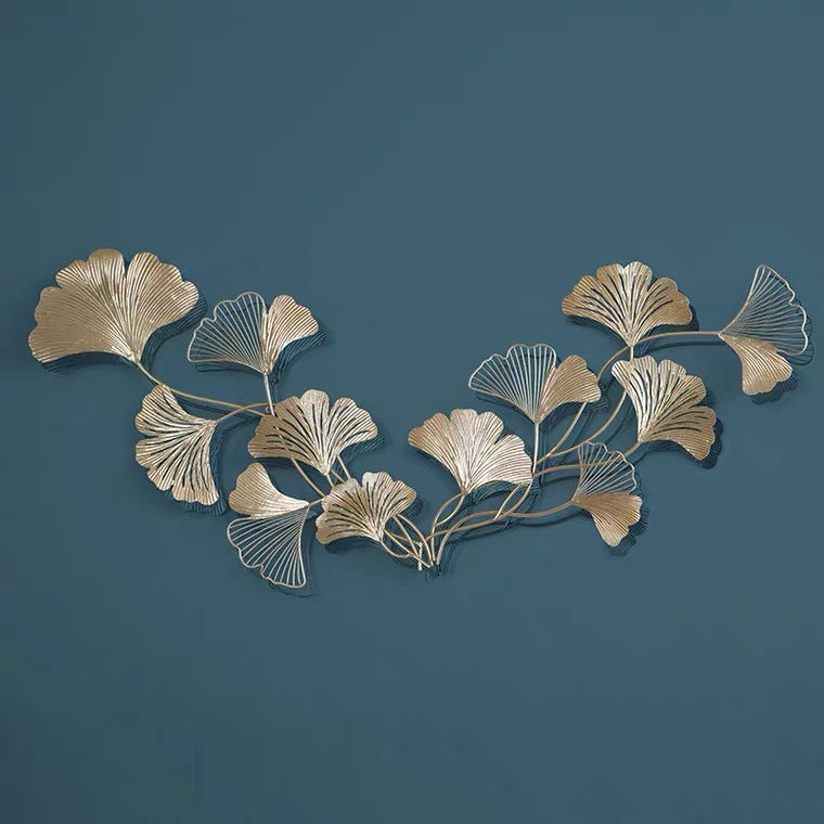 Decorative Ginkgo Leaf Wall Sculpture Kalsten
