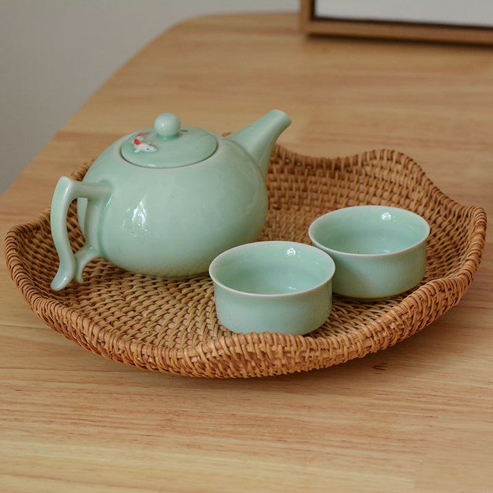 Elegant and handwoven fruit bowl Kalsten