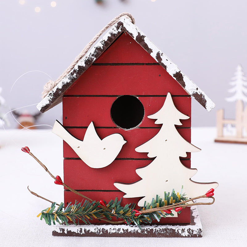 Decorative Wooden Birdhouse