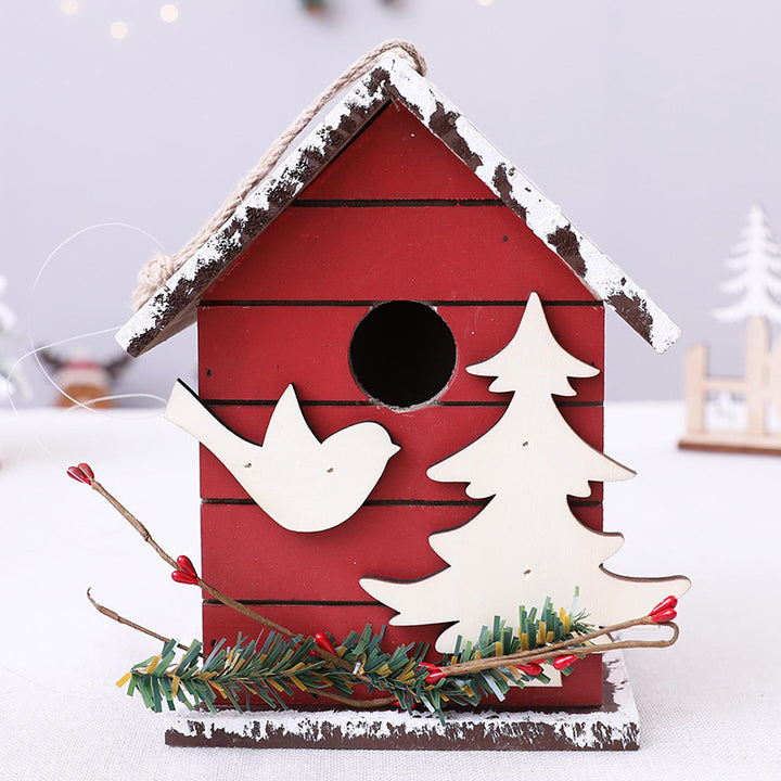 Decorative Wooden Birdhouse