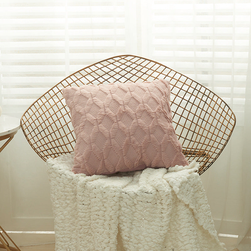 Textured Knit Cushion