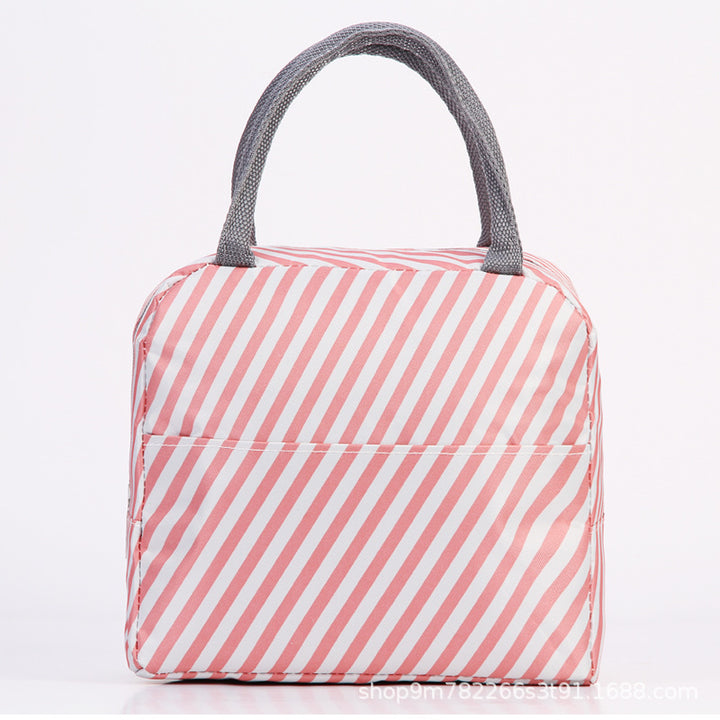 Insulated Flamingo Pattern Lunch Bag Kalsten