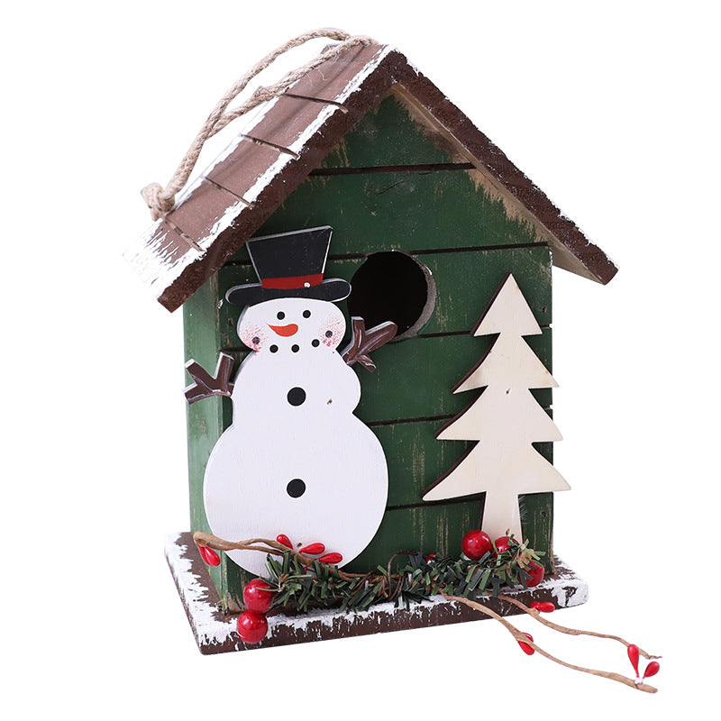 Decorative Wooden Birdhouse