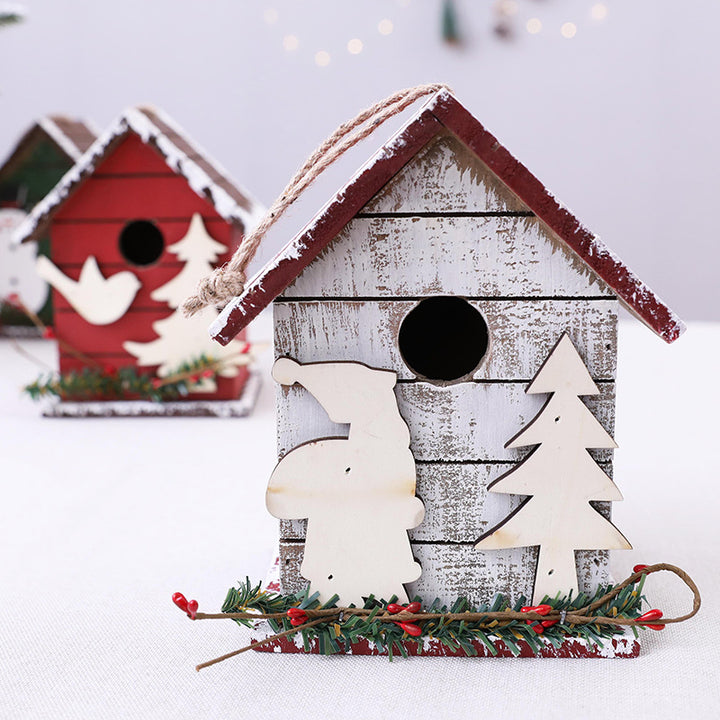 Decorative Wooden Birdhouse