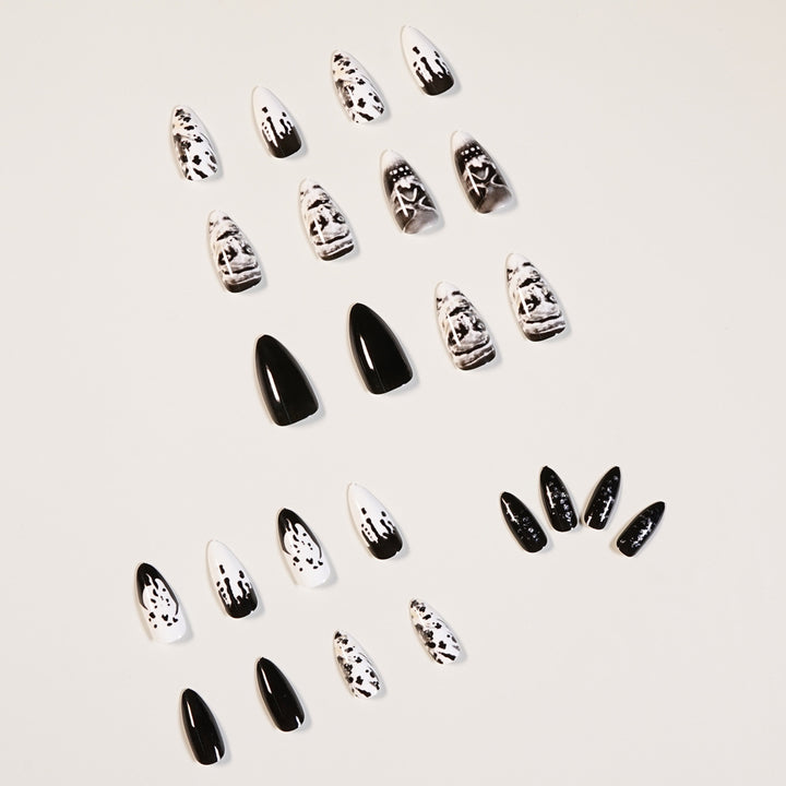 Creative Nail Art in Gothic Style Kalsten