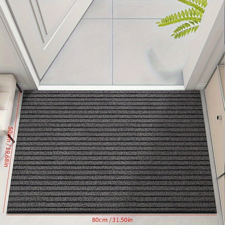 Robust weatherproof doormat for outdoor use – Non-slip dirt-catching mat for entrance & terrace | Noxord