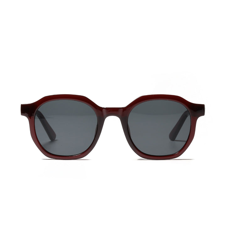 Women's stylish sunglasses with clear frame and polarized lenses Kalsten