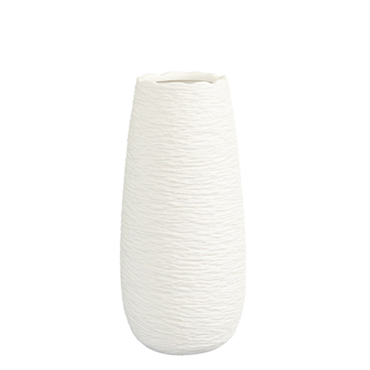 Elegant Textured Ceramic Flower Vase Kalsten 1790310357