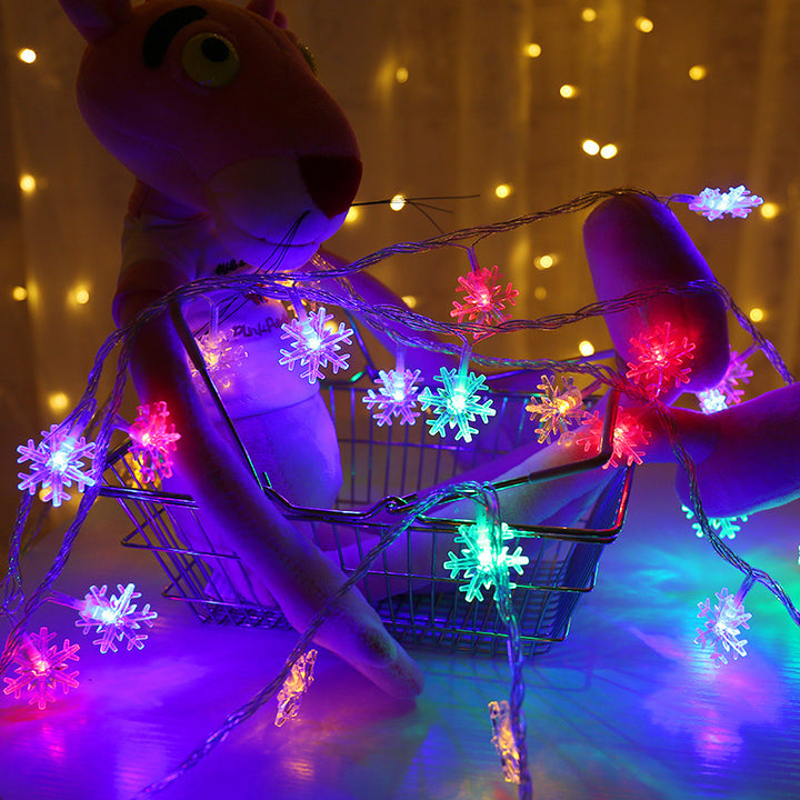 Snowflake String Lights