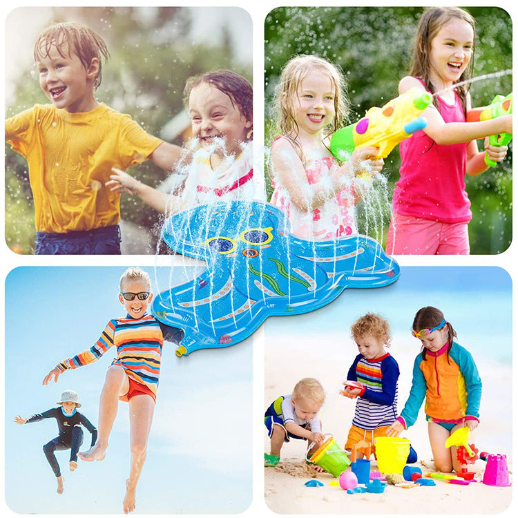 Unisex Inflatable Octopus Play Mat Kalsten