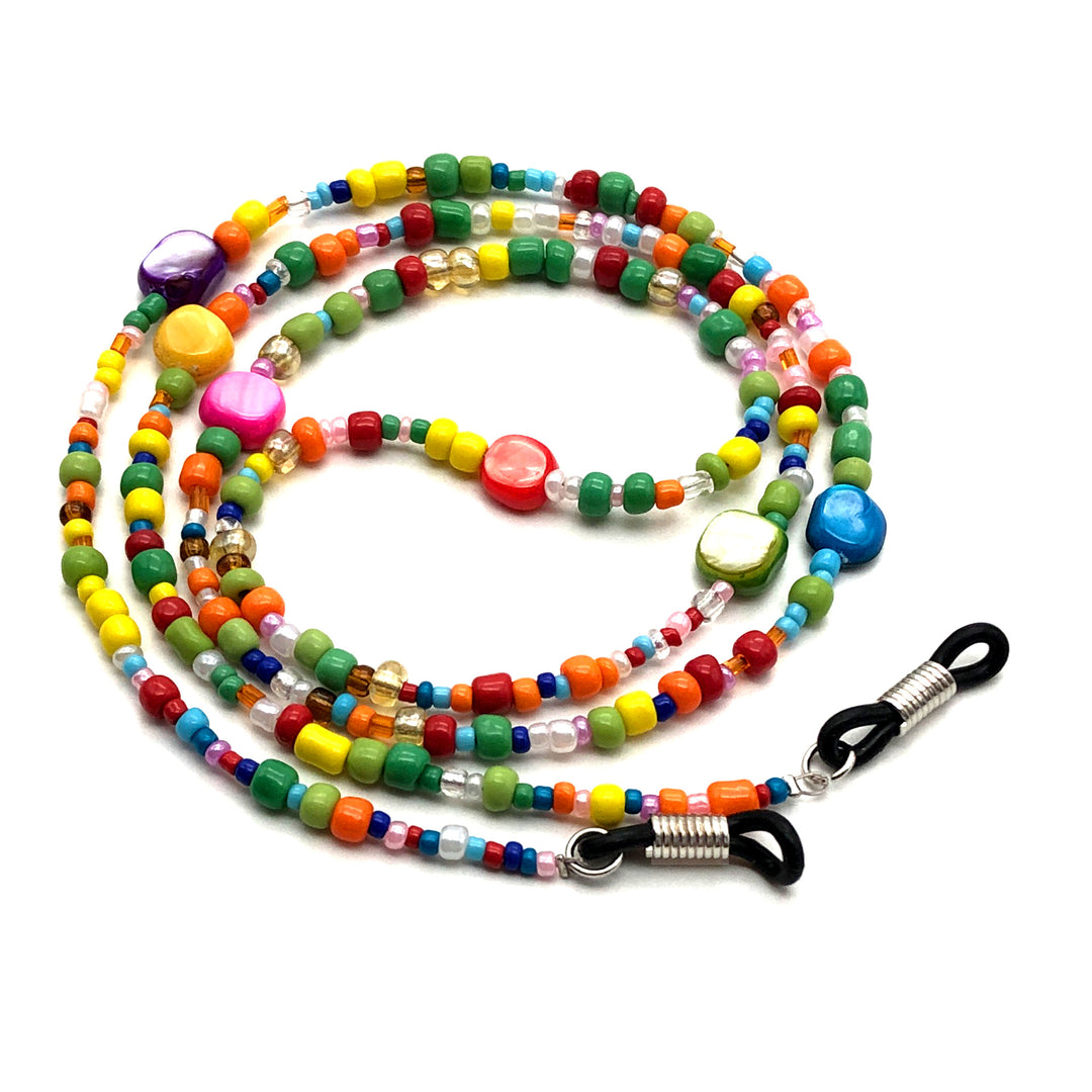 Colorful Beaded Eyewear Retainer Chain Kalsten