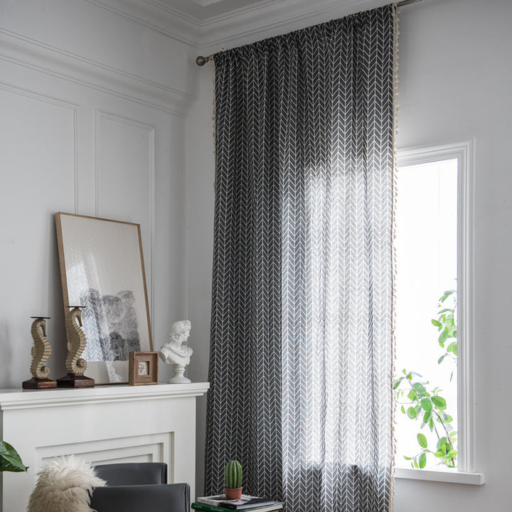 Decorative Sheer Window Curtains
