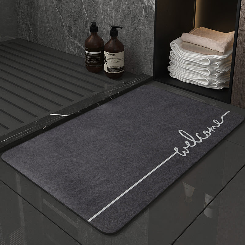 Soft and Absorbent Bathroom Mat Kalsten