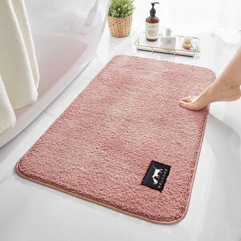 Plush Microfiber Bath Mat Kalsten