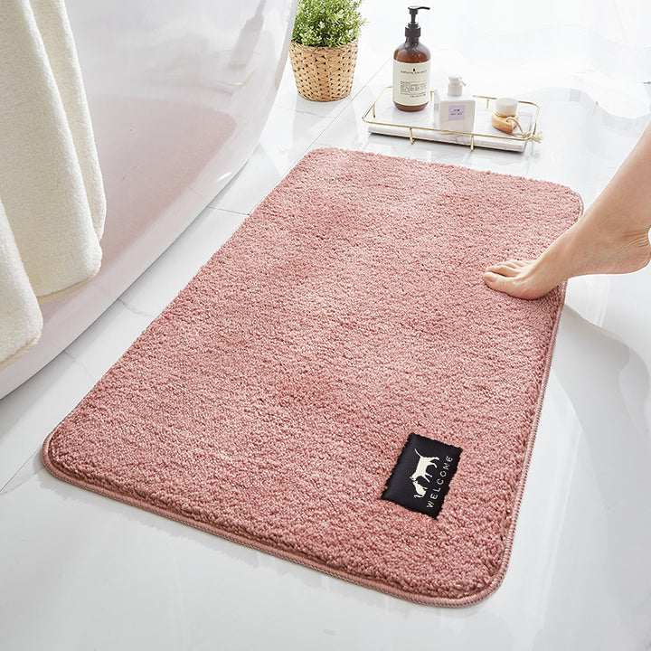 Plush Microfiber Bath Mat Kalsten